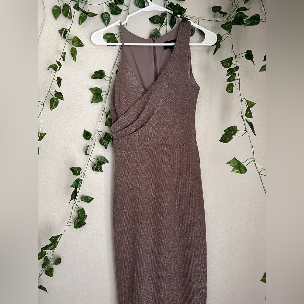 Betsy & Adam Glitter Cocktail Dress Size 2